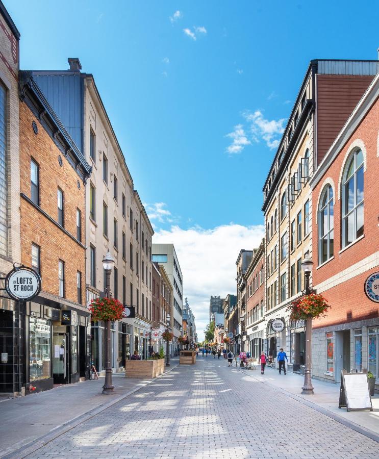 Les Lofts St-Jo - Par Les Lofts Vieux-Quebec Apartment Ngoại thất bức ảnh