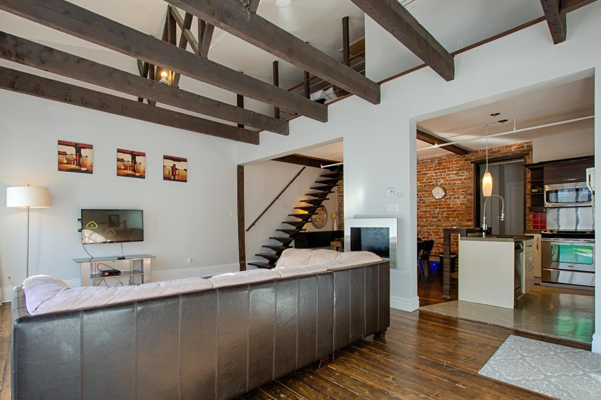 Les Lofts St-Jo - Par Les Lofts Vieux-Quebec Apartment Phòng bức ảnh